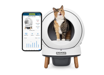 Category tile with text, petsafe litter box savings, save $30.